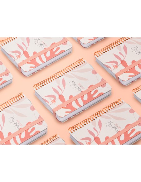 Agenda escolar liderpapel ano 24 25 curso classic my plans coral dia pagina a6