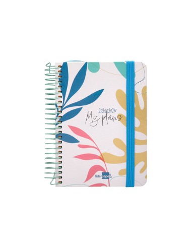 Agenda escolar liderpapel ano 24 25 curso classic my plans surtido dia pagina a6