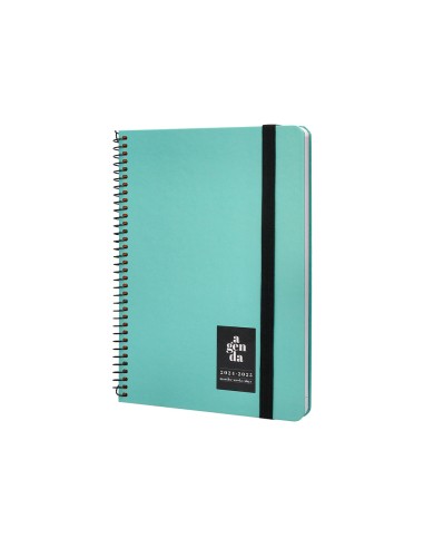 Agenda escolar liderpapel ano 24 25 curso classic menta 2 dias pagina a5
