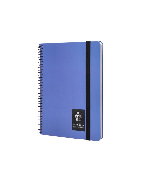 Agenda escolar liderpapel ano 24 25 curso classic azul 2 dias pagina a5