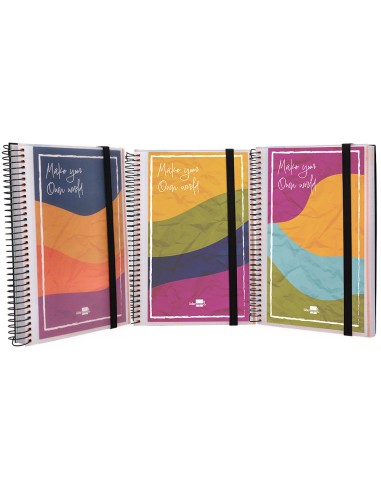 Agenda escolar liderpapel ano 24 25 personalizable surtido semana vista a6 portugues