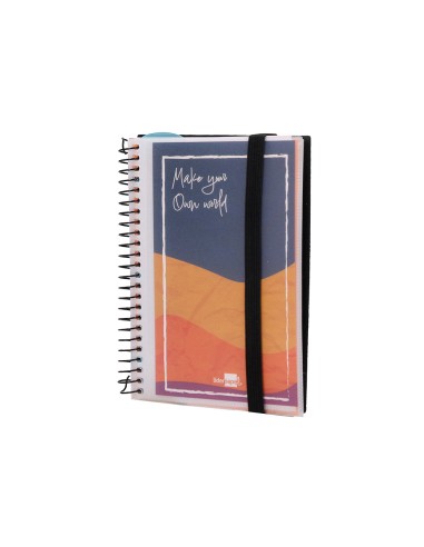 Agenda escolar liderpapel ano 24 25 personalizable surtido semana vista a6 portugues