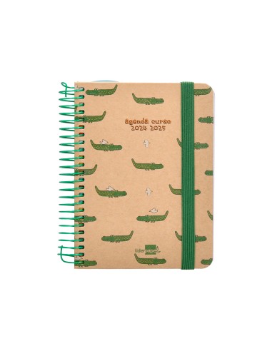 Agenda escolar liderpapel ano 24 25 escolar classic surtido dia pagina a6 tetra