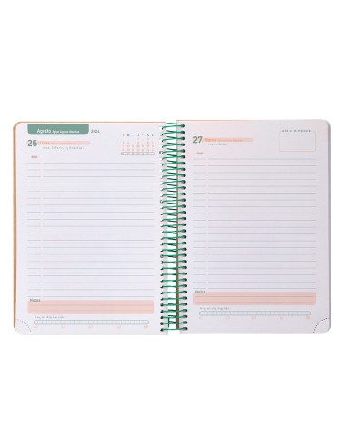 Agenda escolar liderpapel ano 24 25 escolar classic surtido dia pagina a6 tetra