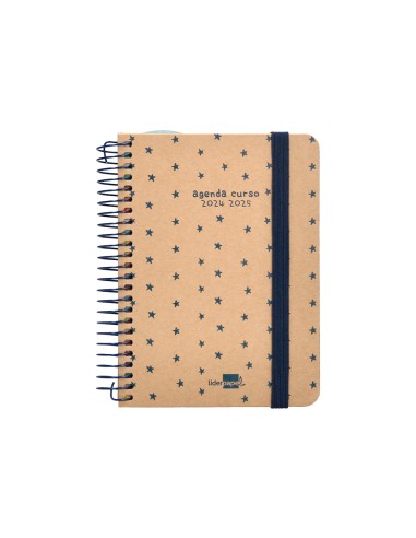 Agenda escolar liderpapel ano 24 25 escolar classic stars dia pagina a6 tetra