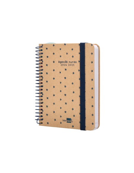 Agenda escolar liderpapel ano 24 25 escolar classic stars dia pagina a6 tetra