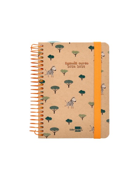 Agenda escolar liderpapel ano 24 25 escolar classic surtido dia pagina a6 tetra