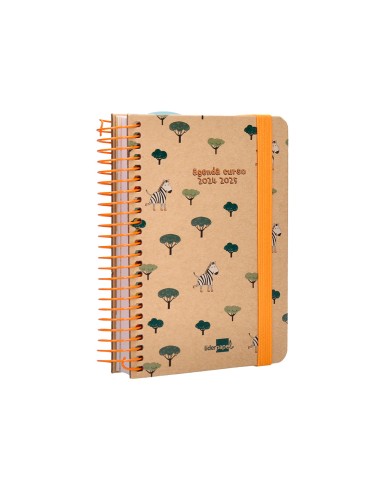 Agenda escolar liderpapel ano 24 25 escolar classic surtido dia pagina a6 tetra