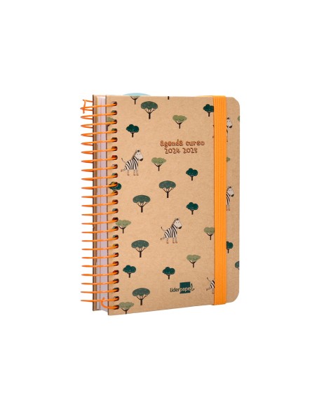 Agenda escolar liderpapel ano 24 25 escolar classic surtido dia pagina a6 tetra