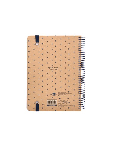 Agenda escolar liderpapel ano 24 25 escolar classic stars dia pagina a5 tetra