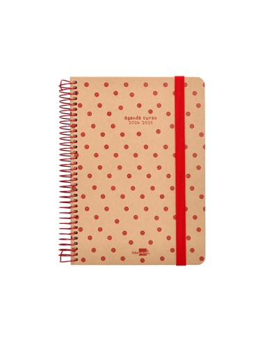 Agenda escolar liderpapel ano 24 25 escolar classic smile dia pagina a5 tetra