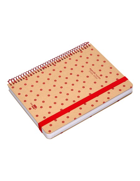 Agenda escolar liderpapel ano 24 25 escolar classic smile dia pagina a5 tetra