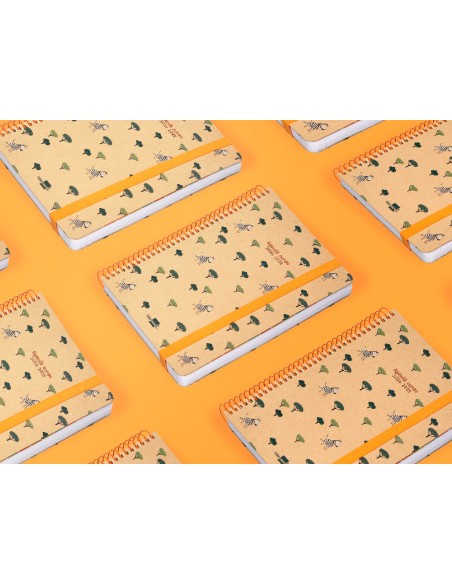 Agenda escolar liderpapel ano 24 25 escolar classic surtido dia pagina a5 papel fsc banda elastica