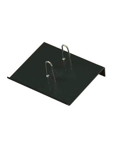 Portacalendario plastico faibo para bloc bufete 100 reciclable color negro 160x33x190 mm