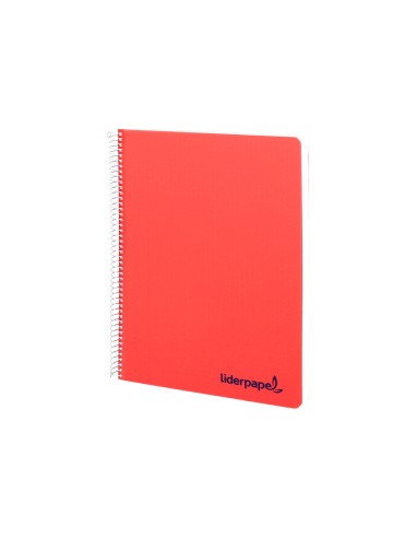 Cuaderno espiral liderpapel a5 wonder tapa plastico 80h 90gr cuadro 5mm con margen colores surtidos