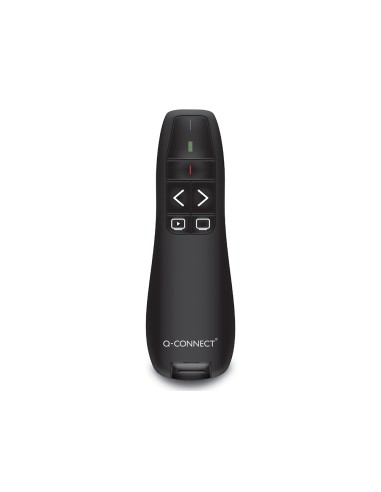 Puntero laser q connect para presentaciones 5 botones alcance 20 mt receptor usb