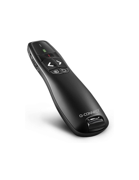 Puntero laser q connect para presentaciones 5 botones alcance 20 mt receptor usb