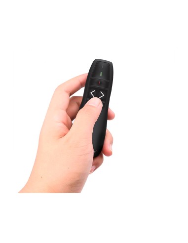 Puntero laser q connect para presentaciones 5 botones alcance 20 mt receptor usb