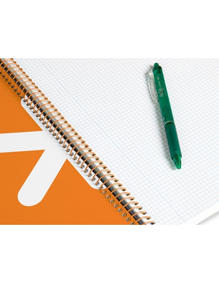 Cuaderno espiral liderpapel a4 micro antartik tapa dura 80h 100gr cuadro 5mm sin banda4 taladros color mostaza