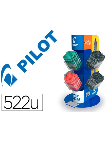 Expositor pilot giratorio surtido 522 unidades modelos colores surtidos