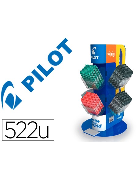 Expositor pilot giratorio surtido 522 unidades modelos colores surtidos
