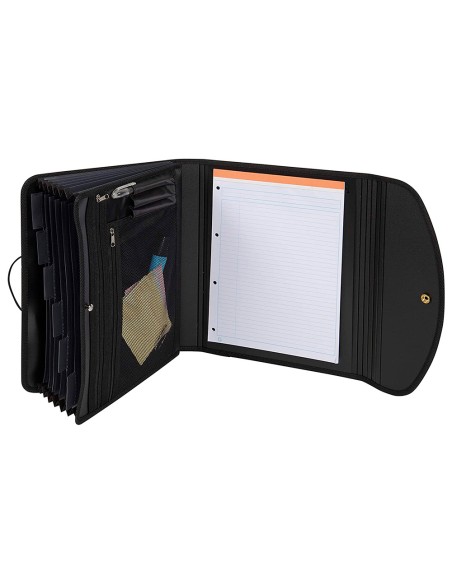 Carpeta exacompta aquarel clasificadora din a4 polipropileno 6 departamentos colores pastel surtidos