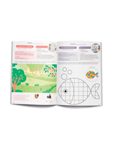 Cuaderno rubio habilidades matematicas 5 anos