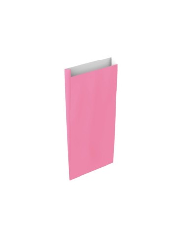 Sobre papel basika celulosa rosa con fuelle s 150x300x60 mm paquete de 25 unidades