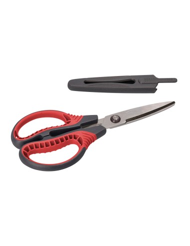 Tijera liderpapel titanio hoja curva 165 cm falicilidad corte y durabilidad incluye funda