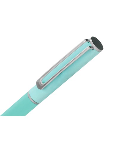 Boligrafo belius bari set con 2 boligrafos color celeste punta 1 mm tinta azul en caja de regalo