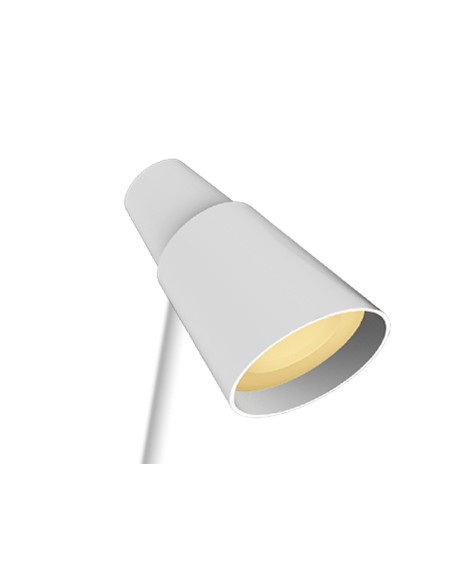 Lampara de oficina q connect sobremesa abs tactil 6w 32 led 330lm color blanco Lampara de oficina q connect sobremesa abs tactil 6w 32 led 330lm color blanco