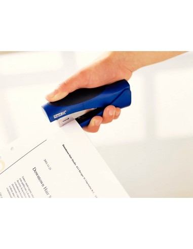 Grapadora rapid vertical ultimate f20 plastico capacidad de grapado 20 hojas usa grapas 24 6 y 26 6 color