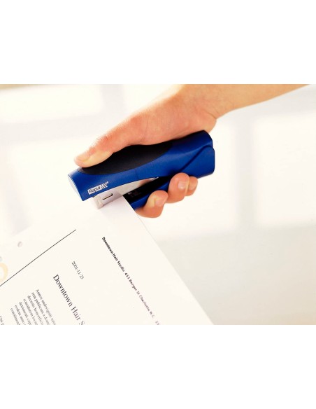 Grapadora rapid vertical ultimate f20 plastico capacidad de grapado 20 hojas usa grapas 24 6 y 26 6 color
