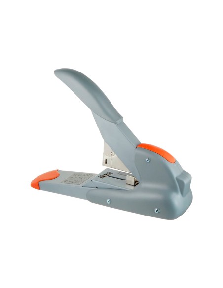 Grapadora rapid duax capacidad de grapado 170 hojas usa grapas duax color plata naranja