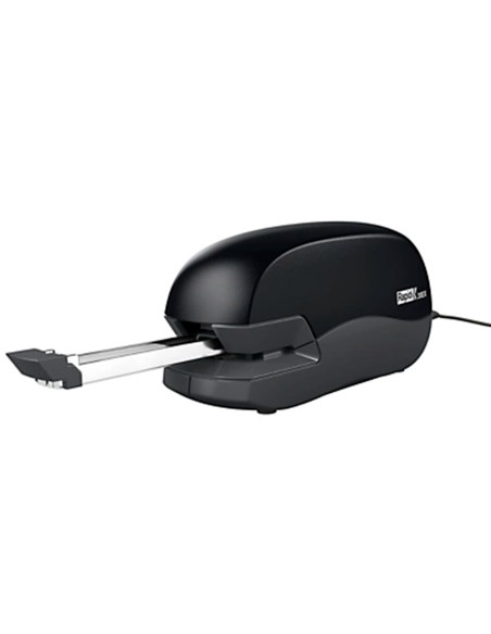 Grapadora rapid electrica 20ex fixativ capacidad de grapado 20 hojas usa grapas 24 6 y 26 6 color negro