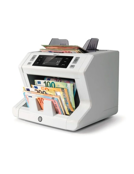 Contador de billetes safescan 2850 funcion anadir y fajos deteccion tinta uv magnetica y tamano velocidad conteo