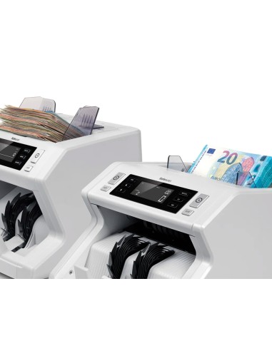 Contador de billetes safescan 2850 funcion anadir y fajos deteccion tinta uv magnetica y tamano velocidad conteo