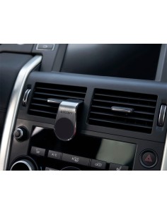 Soporte para movil groovy coche universal magnetico color gris oscuro