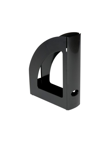 Revistero plastico liderpapel ecouse 100 reciclado color negro