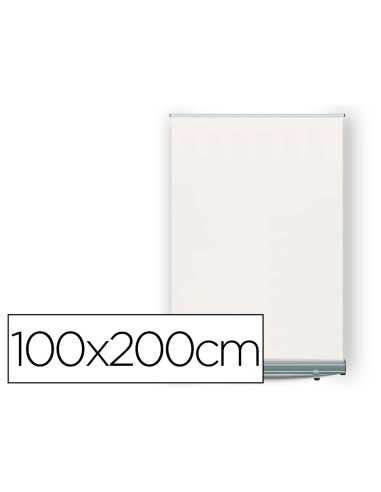 Display enrollable yosan roll up aluminio 1 cara ancho 100 cm altura 200 cm