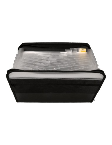 Carpeta liderpapel clasificador fuelle polipropileno a4 13 departamentos cierre