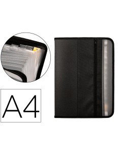 Carpeta liderpapel clasificador fuelle polipropileno a4 13 departamentos cierre