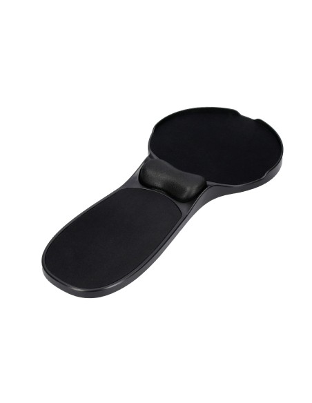 Reposabrazos ergonomico q connect con alfombrilla de raton y apoyo de muneca color negro 220x140x480 mm