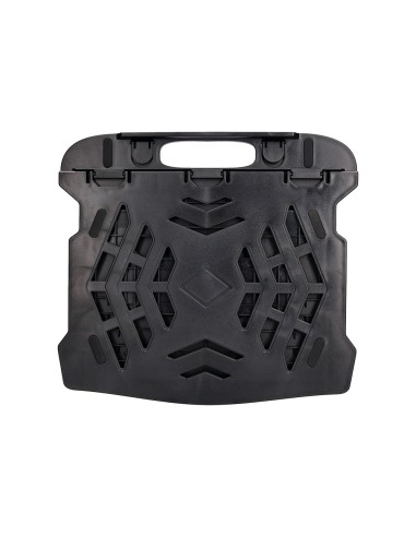 Soporte q connect para portatil hasta 17 ajustable 7 angulos diferentes color negro 260x280x60 mm