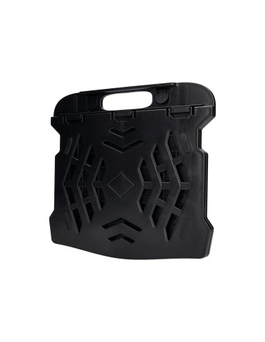Soporte q connect para portatil hasta 17 ajustable 7 angulos diferentes color negro 260x280x60 mm