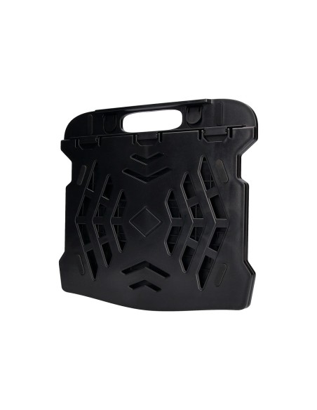 Soporte q connect para portatil hasta 17 ajustable 7 angulos diferentes color negro 260x280x60 mm
