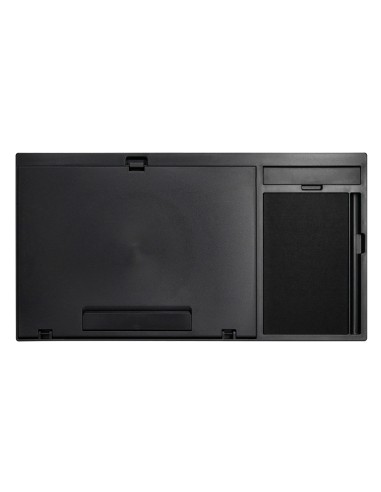 Soporte q connect ancho para portatil movil raton hasta 17 ajustable 7 angulos diferentes color negro