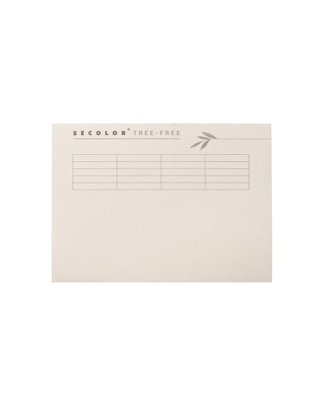 Subcarpeta cartulina tarifold 100 ecologica 226 g m2 din a4 color crema pack de 10 unidades