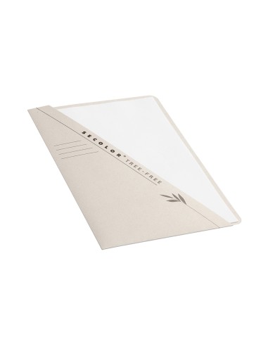 Subcarpeta cartulina tarifold 100 ecologica 226 g m2 din a4 con bolsa frontal pack de 10 unidades