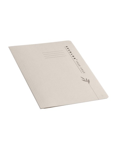 Subcarpeta cartulina tarifold pack de 10 color crema 100 ecologica 226 g m2 din a4 con fastener